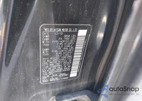 2011 Nissan Cube 1.8S from USA, damaged, VIN JN8AZ2KR0BT206703